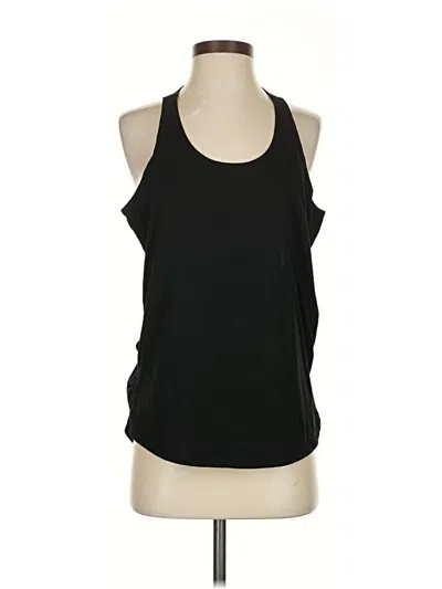 Pre-owned Fabletics Tank Top Black Halter Neckline Tops