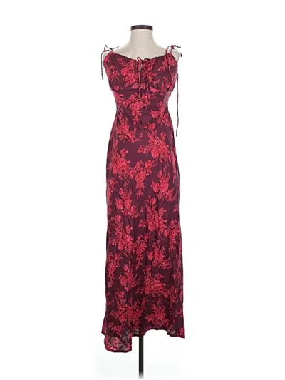 Pre-owned Asos Design Cocktail Dress In Red