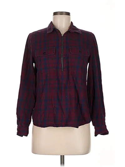 Pre-owned Madewell Pullover Sweater In Red