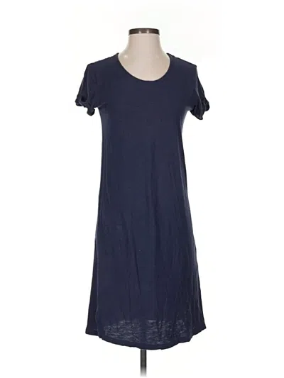Pre-owned James Perse Casual Dress In Blue