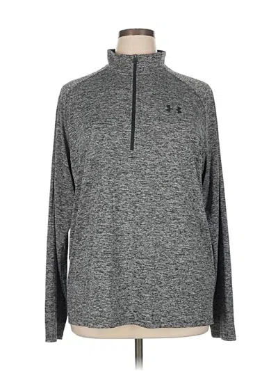 Pre-owned Under Armour Track Jacket In Gray
