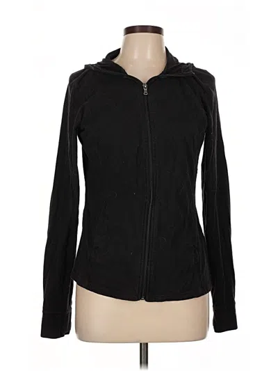Pre-owned Tek Gear Zip Up Hoodie In Black