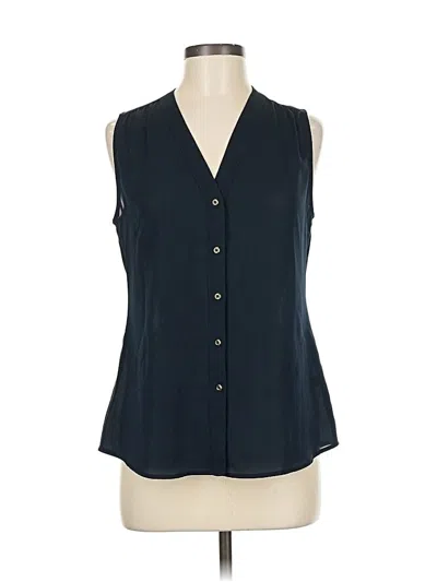 Pre-owned Banana Republic Sleeveless T-shirt In Blue