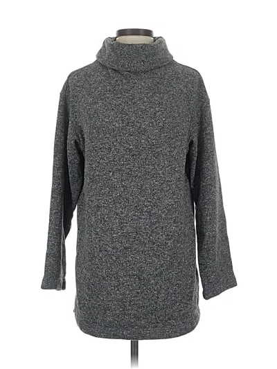 Pre-owned Uniqlo Turtleneck Sweater In Gray