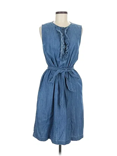Pre-owned Draper James Casual Dress In Blue
