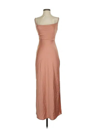 Pre-owned Bhldn Casual Dress In Brown
