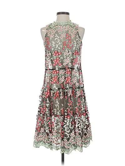 Pre-owned Erin Fetherston Cocktail Dress In Gray