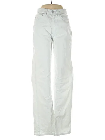 Pre-owned Weworewhat Jeans In Silver