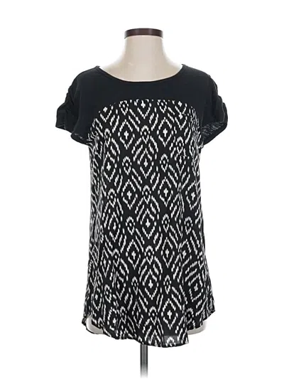 Pre-owned Meadow Rue Short Sleeve T-shirt In Black