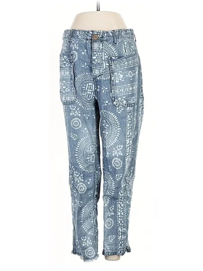 Pre-owned Free People Jeans In Blue