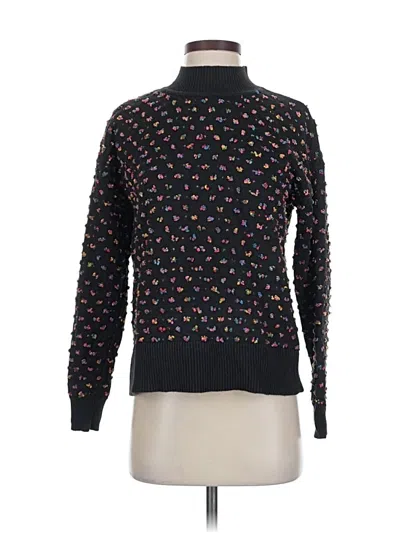 Pre-owned Cece Turtleneck Sweater In Black