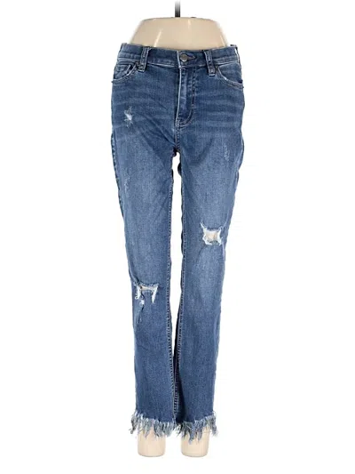 Pre-owned Free People Jeans In Blue