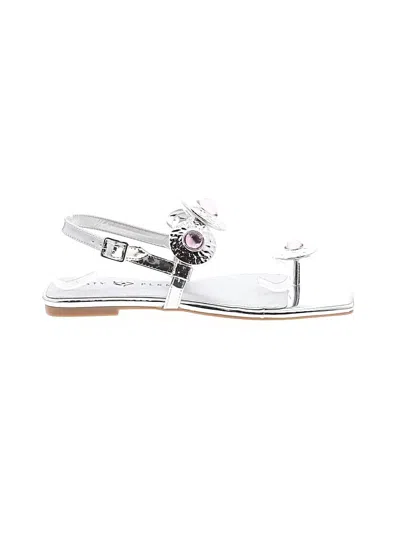 Pre-owned Katy Perry Sandals In Silver