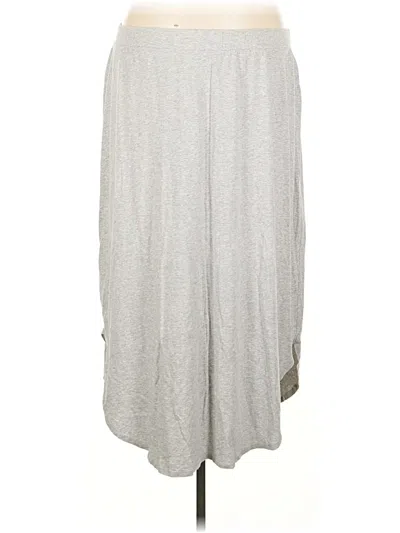 Pre-owned Lane Bryant Casual Skirt In Gray