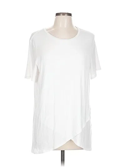 Pre-owned Banana Republic Short Sleeve T-shirt In White