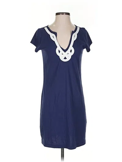Pre-owned Lilly Pulitzer Casual Dress In Blue