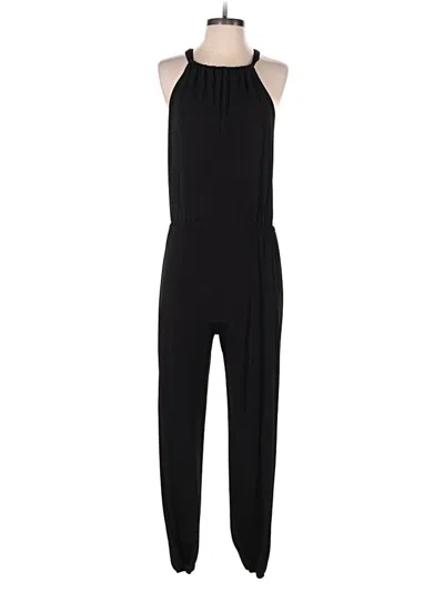 Pre-owned Alexis Jumpsuit In Black