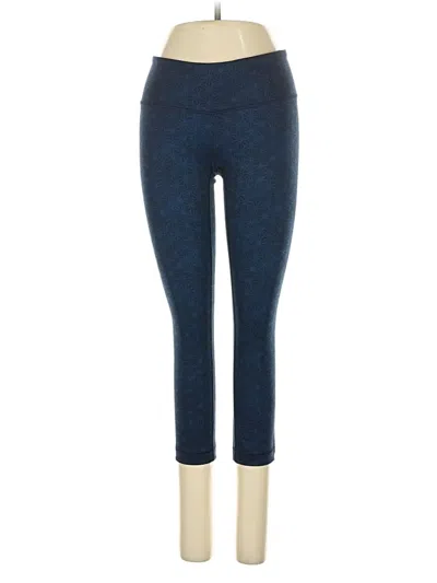Pre-owned Lululemon Athletica Active Pants In Blue