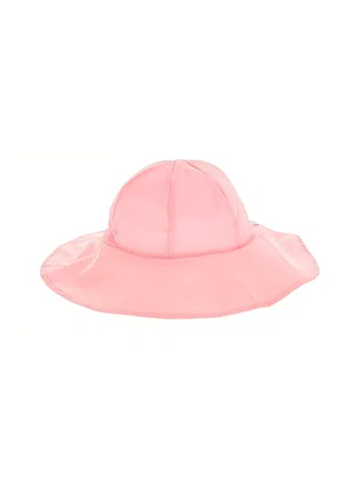Pre-owned Ruffle Butts Kids' Sun Hat In Pink