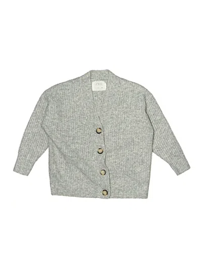 Pre-owned Zara Kids' Cardigan Sweater In Gray