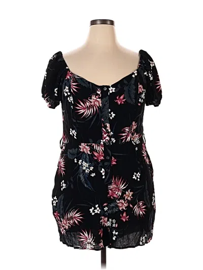 Pre-owned City Chic Romper In Black