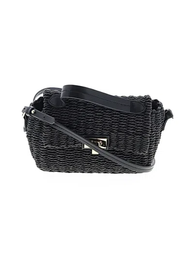 Pre-owned Zara Crossbody Bag In Black