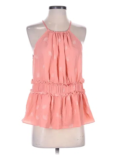 Pre-owned Joie Sleeveless Blouse In Pink