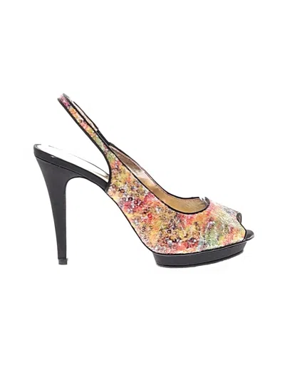 Pre-owned J. Reneé Heels In Orange