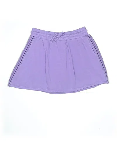 Pre-owned Primary Clothing Kids' Skort In Purple