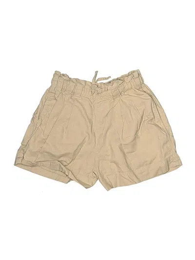Pre-owned Uniqlo Khaki Shorts In Brown