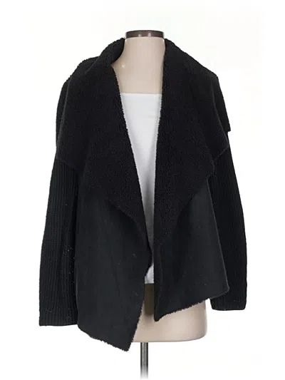 Pre-owned Aqua Cardigan Sweater In Black