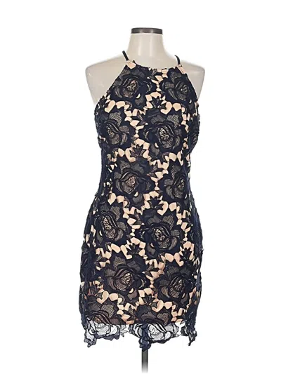 Pre-owned Just Me Cocktail Dress In Black