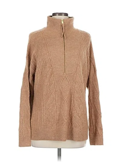 Pre-owned Talbots Pullover Sweater In Brown