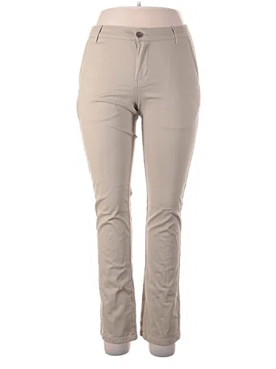 Pre-owned Izod Casual Pants In Brown