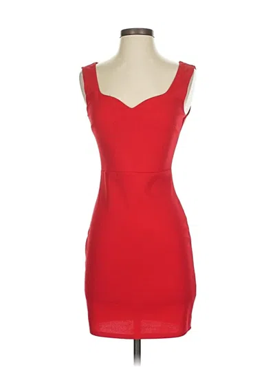 Pre-owned Lulus Cocktail Dress In Red