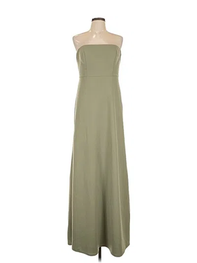 Pre-owned Bhldn Casual Dress In Green