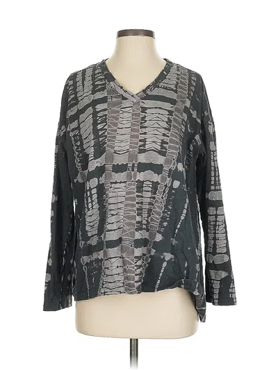 Pre-owned Jarbo 3/4 Sleeve T-shirt In Gray