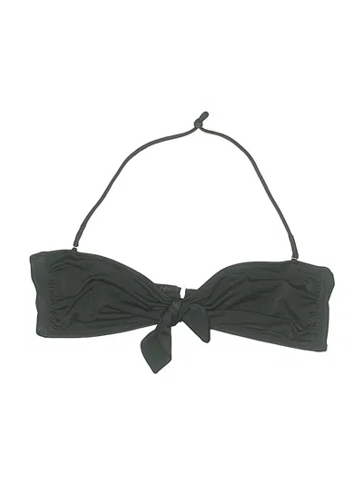 Pre-owned Victoria's Secret Swimsuit Top Gray Swimwear