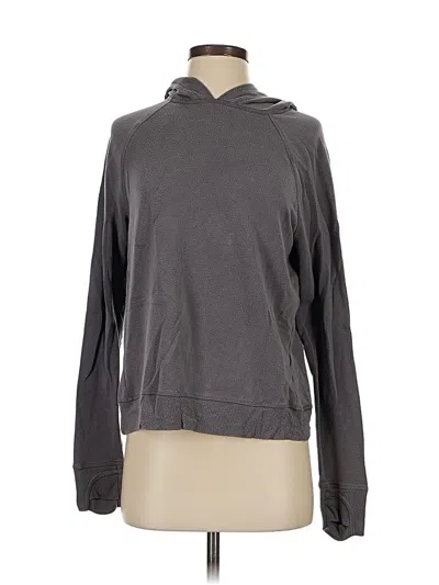 Pre-owned Athleta Sweatshirt In Gray