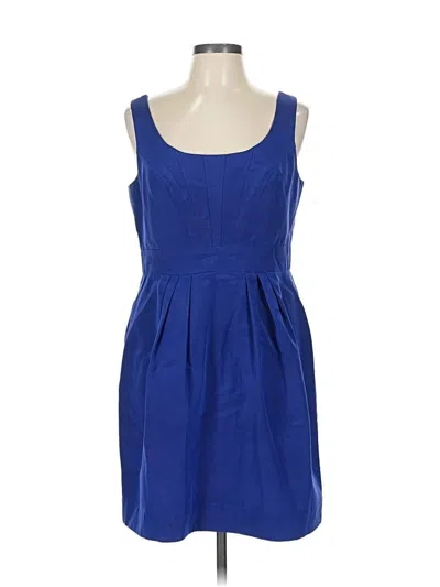 Pre-owned Shoshanna Cocktail Dress In Blue
