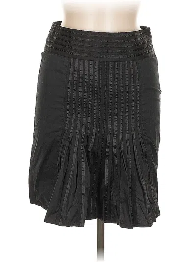 Pre-owned Sisley Paris Formal Skirt In Black