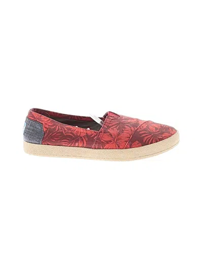 Pre-owned Toms Sneakers In Red