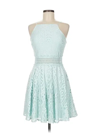 Pre-owned City Triangles Cocktail Dress In Blue