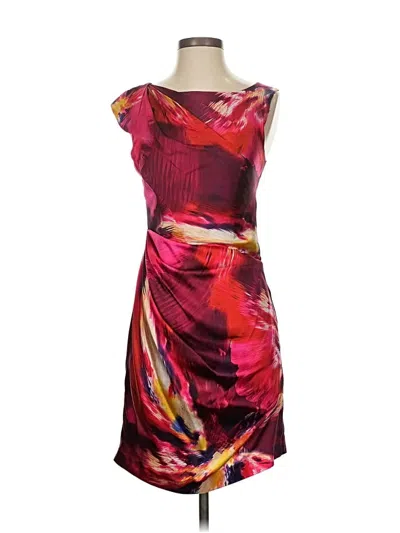 Pre-owned Karen Millen Cocktail Dress In Red