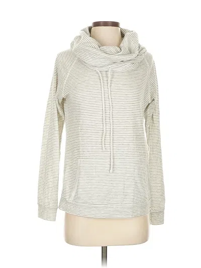 Pre-owned Sol Angeles Sweatshirt In White