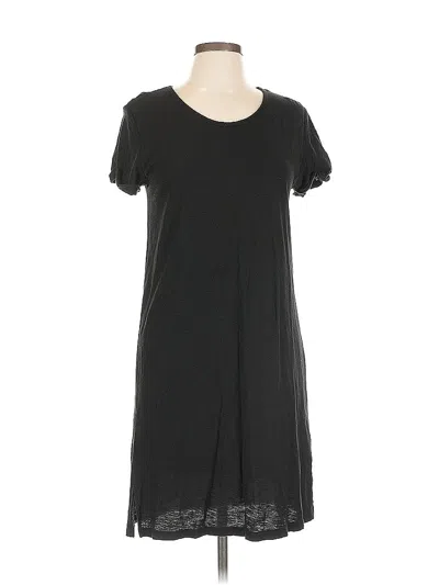 Pre-owned James Perse Casual Dress In Black