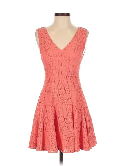 Pre-owned Rebecca Minkoff Cocktail Dress In Orange