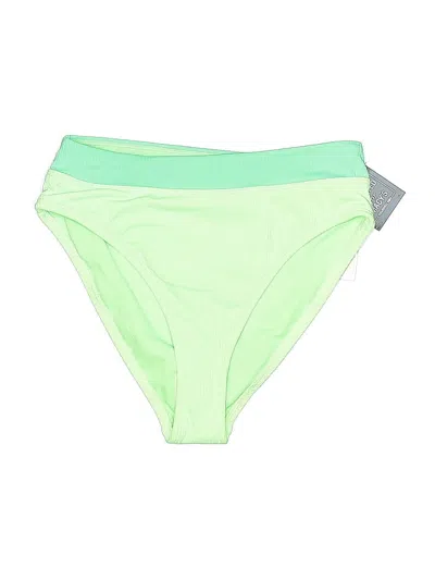 Pre-owned Salt + Cove Swimsuit Bottoms In Green