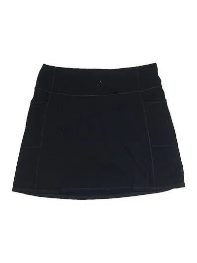 Pre-owned Skechers Casual Skirt In Black
