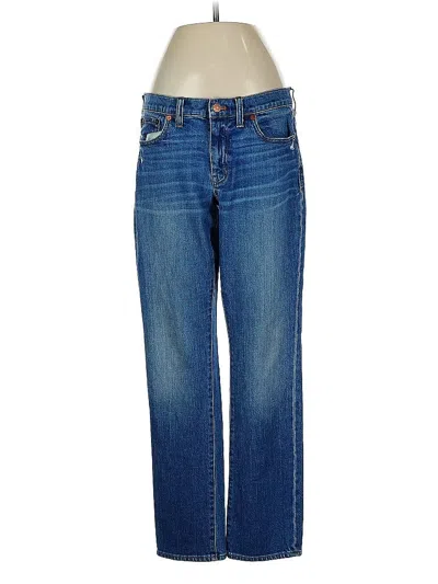 Pre-owned Madewell Jeans In Blue